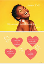 Load image into Gallery viewer, &quot;I Am ...&quot; Self-Care Affirmation Women&#39;s 2026 Calendar
