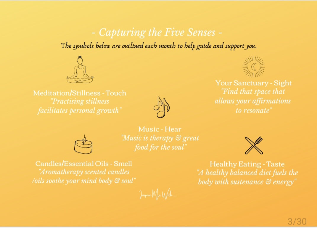 "I Am ..." Self-Care Affirmation Women's 2026 Calendar