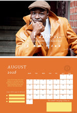 Load image into Gallery viewer, &quot;I Am ...&quot; Self-Care Affirmation Men&#39;s 2026 Calendar
