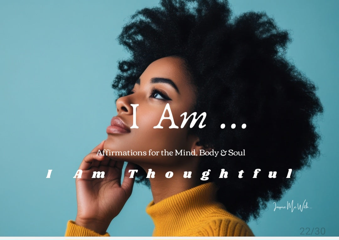 "I Am ..." Self-Care Affirmation Women's 2026 Calendar